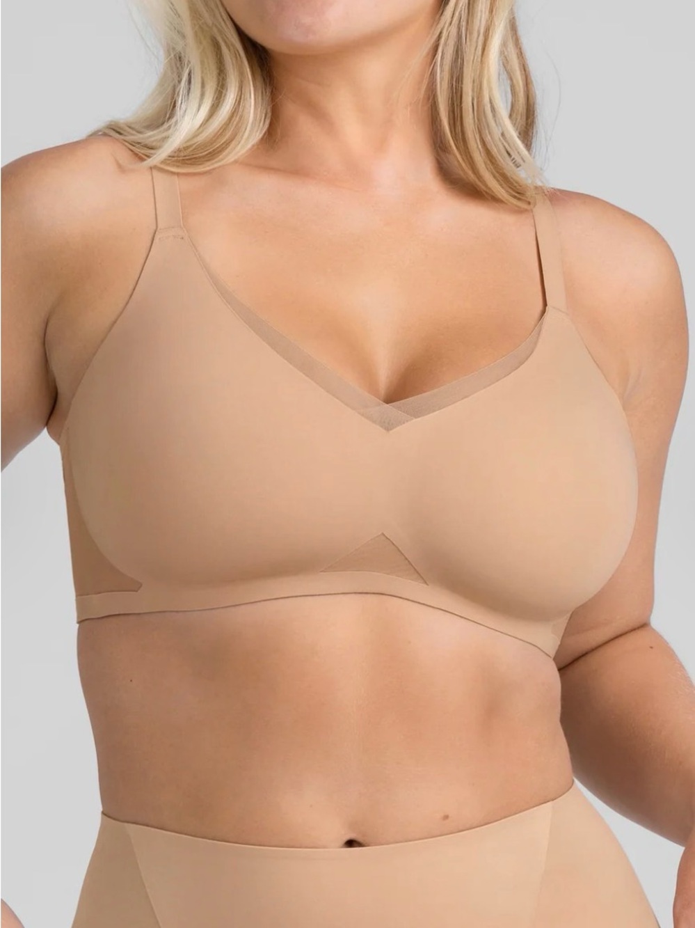 Honeylove CrossOver Wireless Bra 2X 42C/D